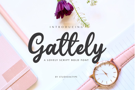 Gattely DEMO font